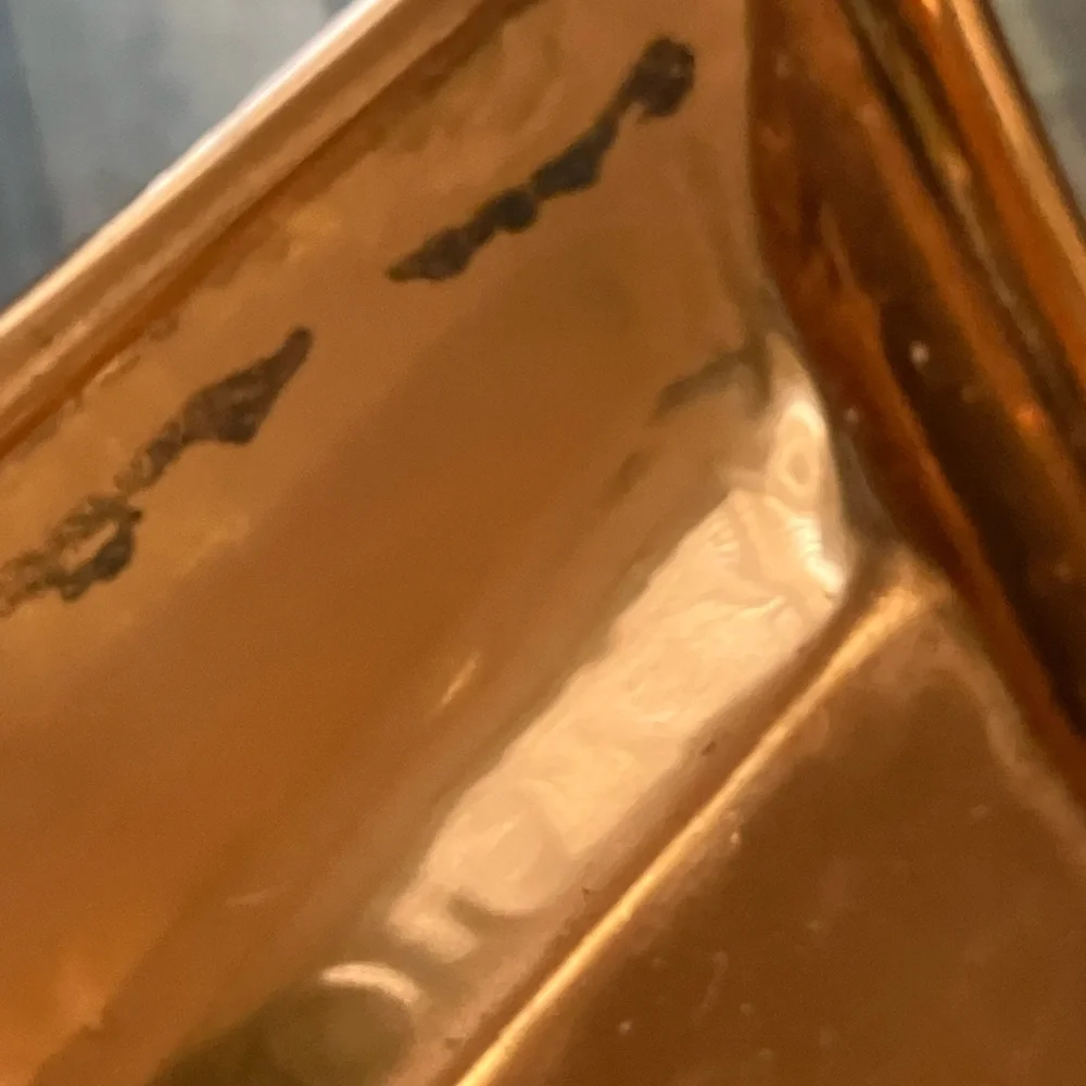 VTG Copper Crate & Barrel Square Decorative Tray